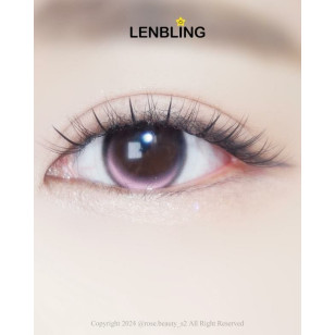 【散光】Lenbling Eye Only 1 Month Glomi Sweet Pink 每月抛棄散光彩妝隱形眼鏡